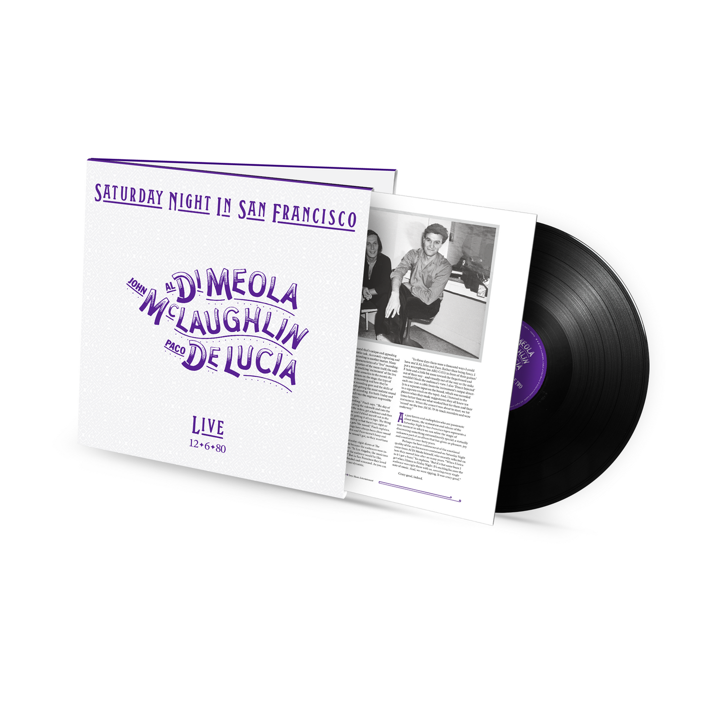 Di Meola, Al/John Mclaughlin/ Paco De Lucia - Saturday Night In San Francisco
