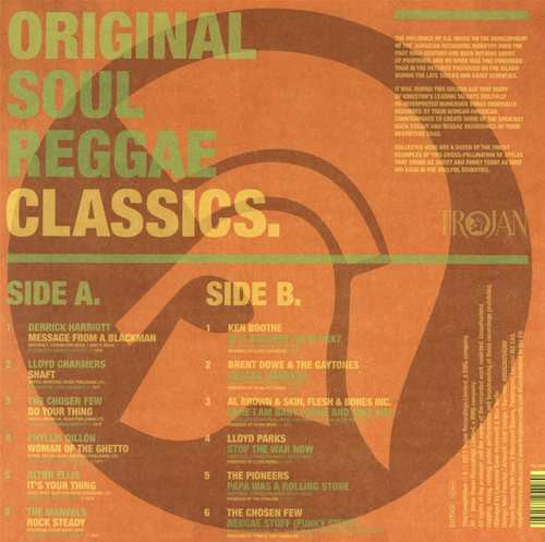 Trojan Original Soul Reggae Classics - V/A