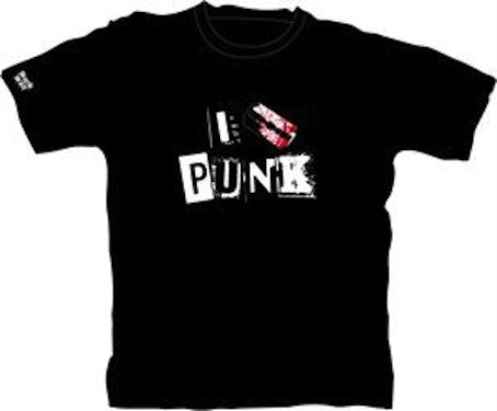 I Love Punk - T-shirt.