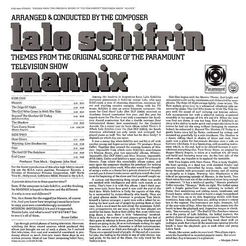 Schifrin, Lalo - Mannix - OST