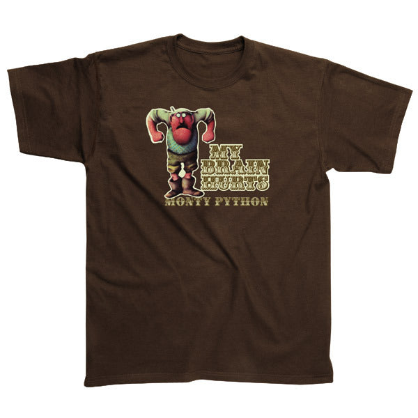 Monty Python's Flying Circus - My Brain Hurts - T- Shirt.