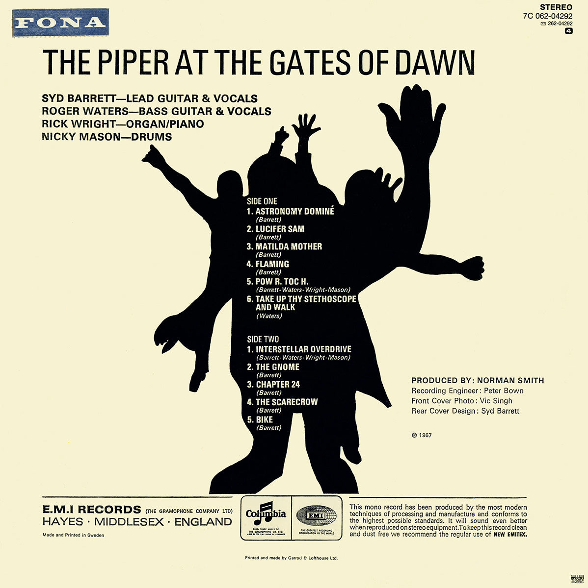 Pink Floyd ‎– The Piper At The Gates Of Dawn