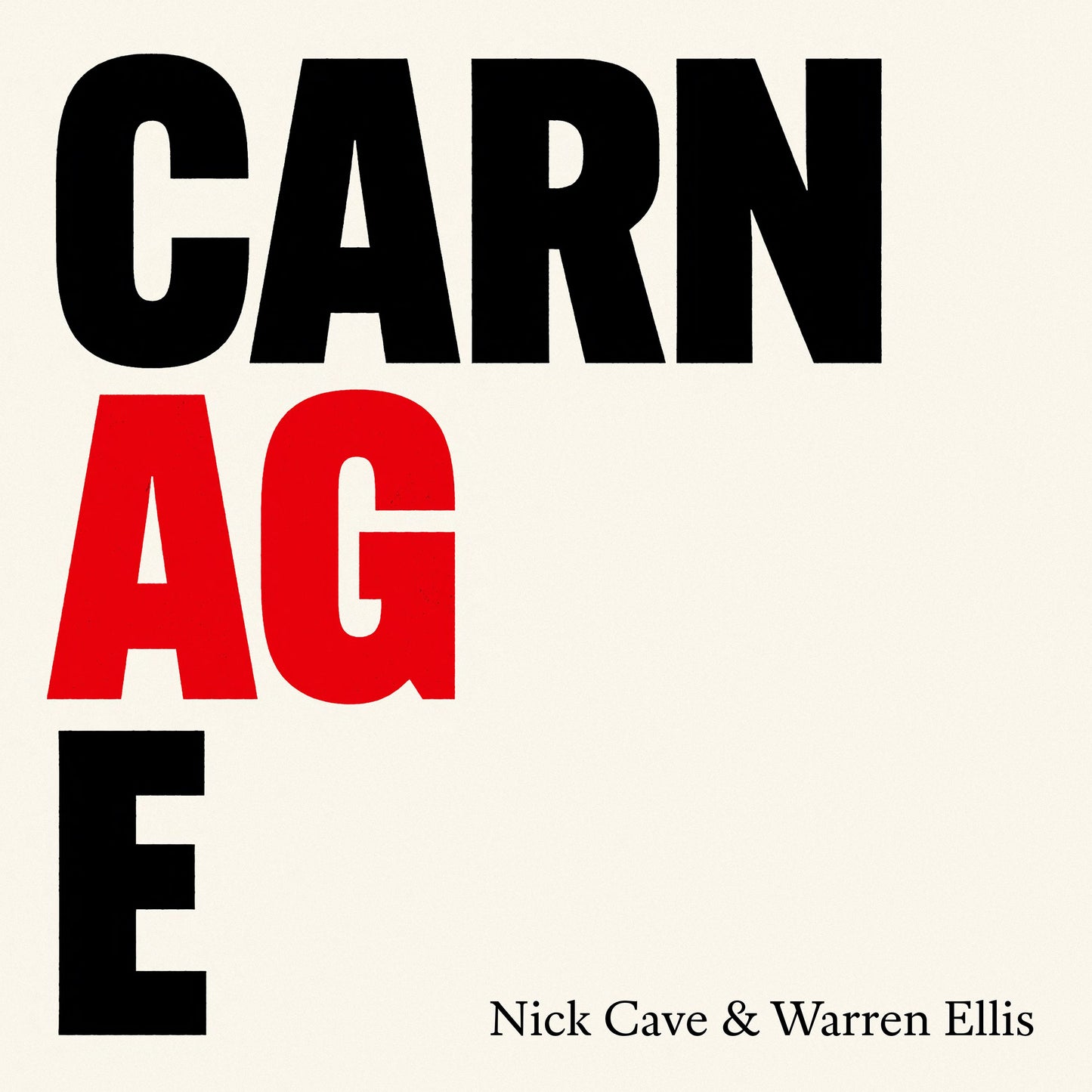 Cave, Nick Warren Ellis - Carnage