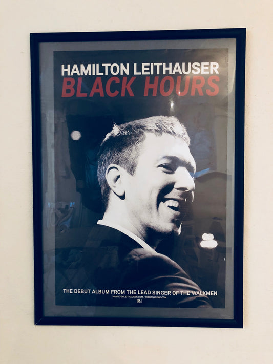 Leithauser, Hamilton - Black hours - Poster