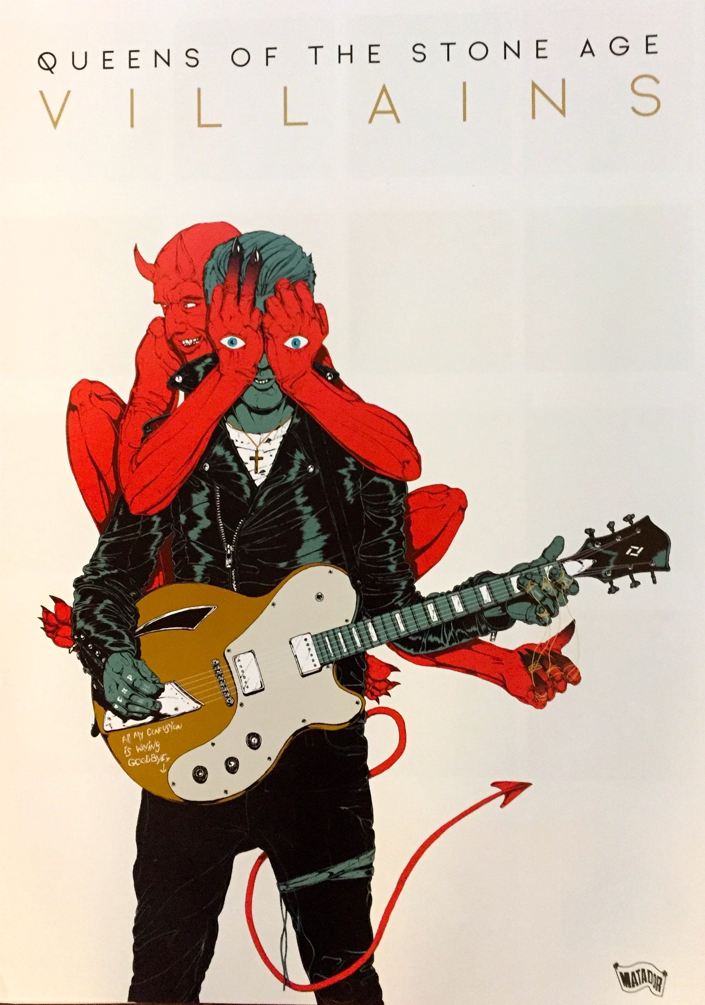 Queens Of The Stone Age - Villains Tour Poster