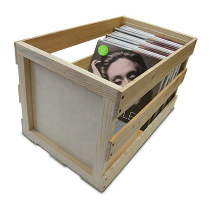 Wooden Vinyl Crate