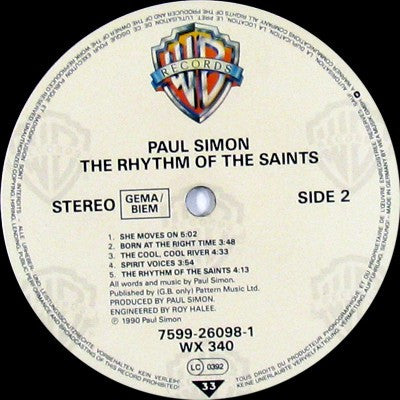 Simon, Paul - Rhythm Of The Saints.
