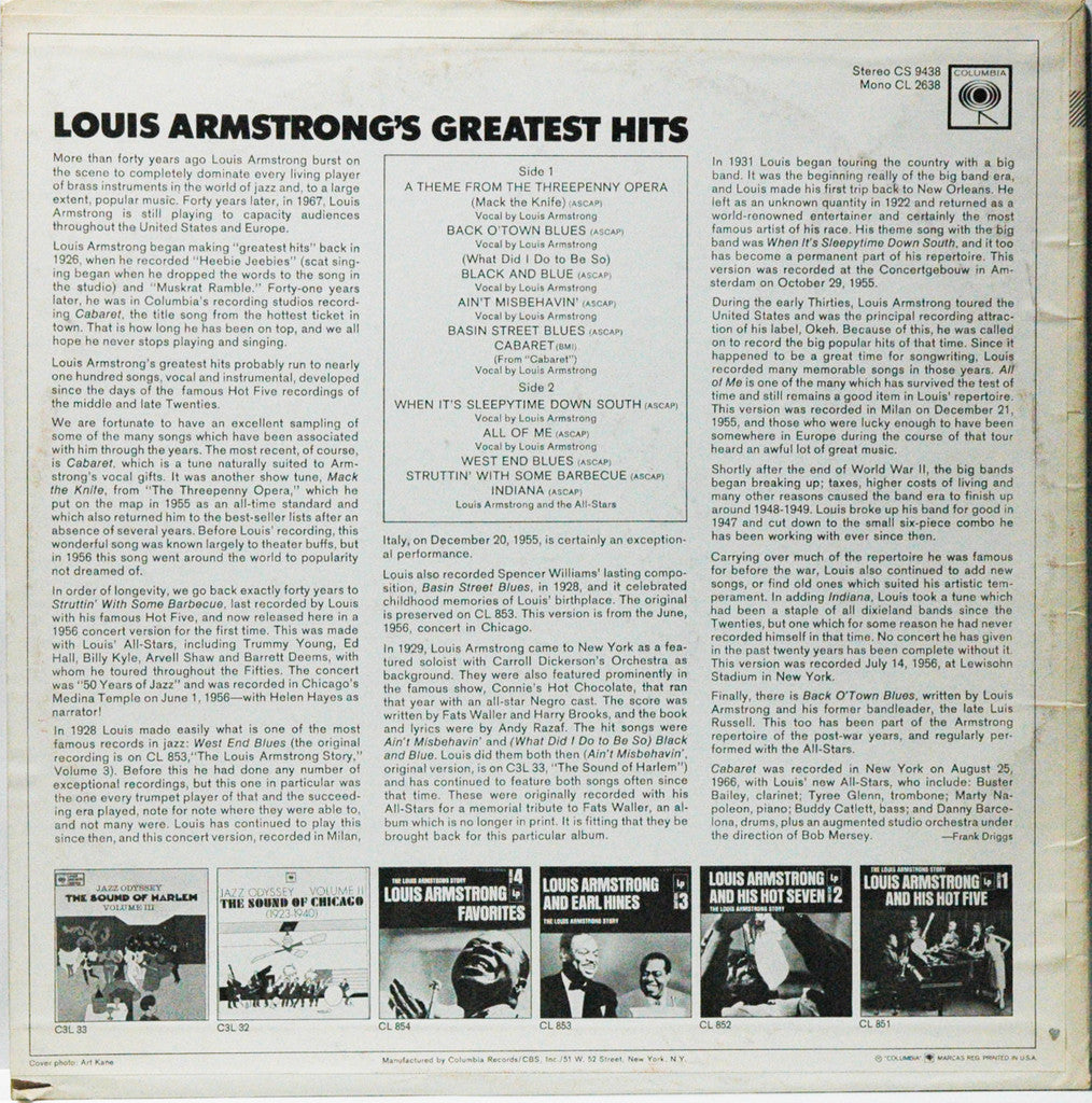 Armstrong, Louis - Greatest Hits