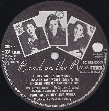 McCartney, Paul & Wings - Band On The Run