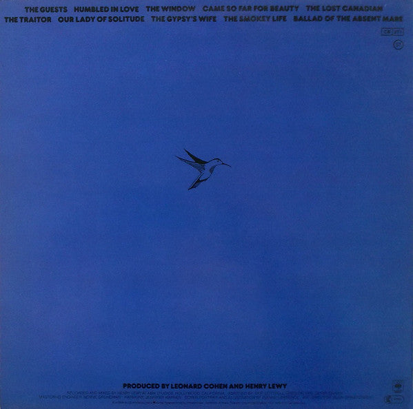 Leonard Cohen ‎– Recent Songs