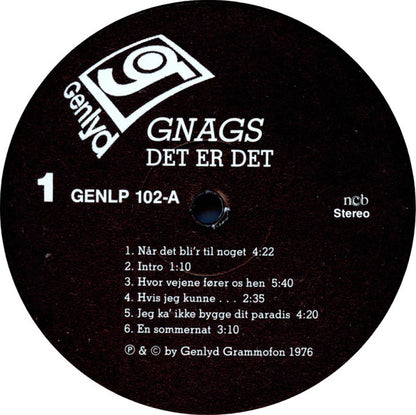 Gnags - Det Er Det