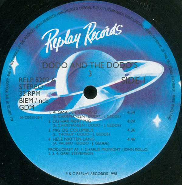 Dodo And The Dodo's ‎– Dodo And The Dodo's 3 – RecordPusher
