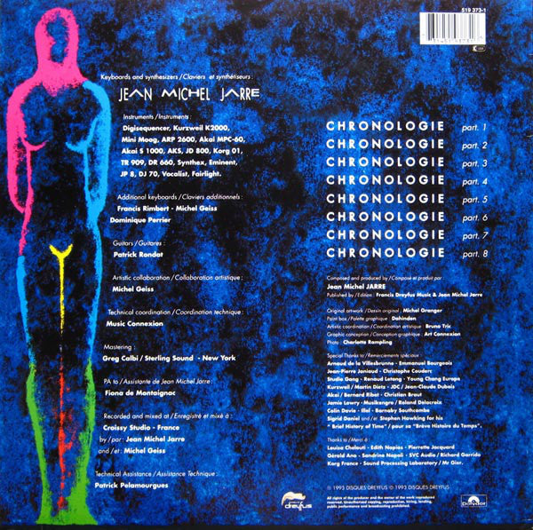 Jarre, Jean-Michel ‎– Chronology