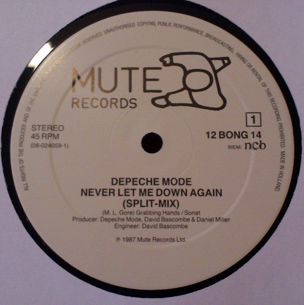 Depeche Mode - Never Let me Down Again - RecordPusher  