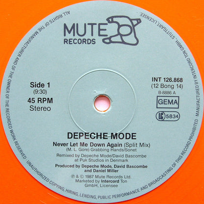 Depeche Mode - Never Let me Down Again - RecordPusher  