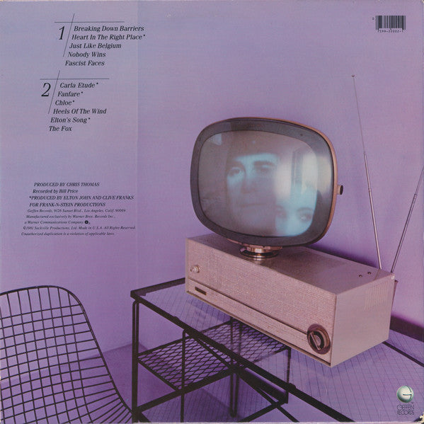 John, Elton ‎– The Fox