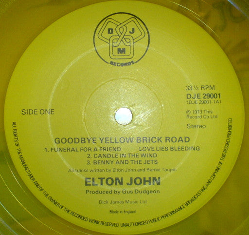 John, Elton - Goodbye Yellow Brick Road