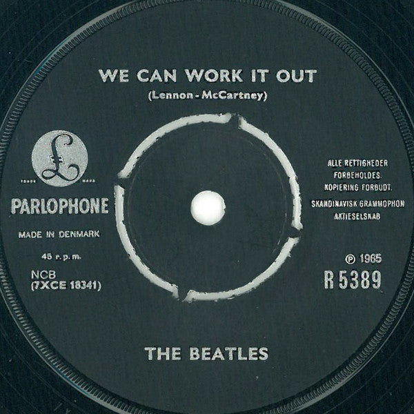 Beatles ‎– We Can Work It Out