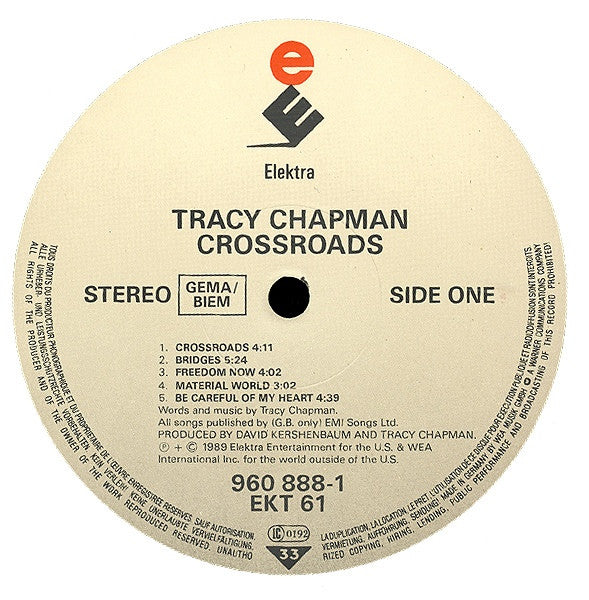 Chapman, Tracy - Crossroads