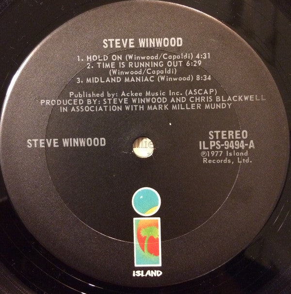 Winwood, Steve ‎– Steve Winwood