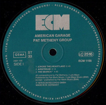 Pat Metheny Group - American Garage