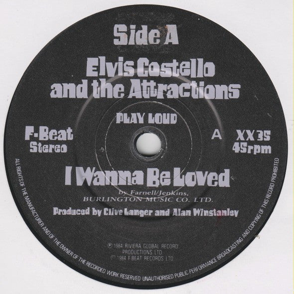 Costello, Elvis - And The Attractions - I Wanna Be Loved