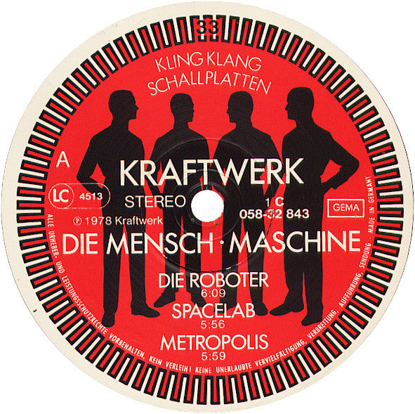 Kraftwerk ‎– Man machine