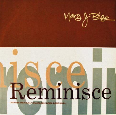 Blige, Mary J. - Reminisce