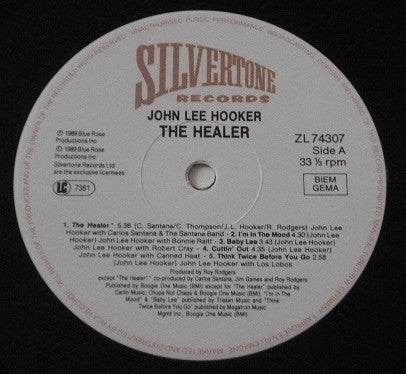 Hooker, John Lee - The Healer