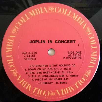 Joplin, Janis - In Concert