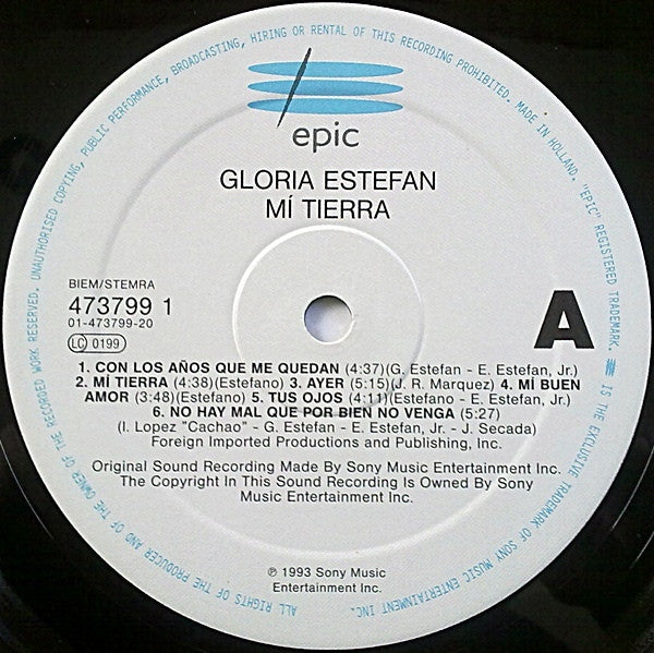 Estefan, Gloria - Mi Tierra