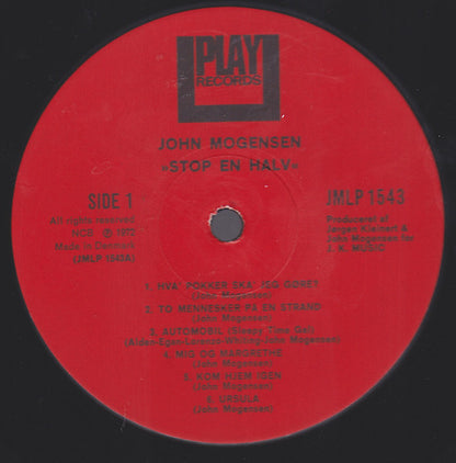 Mogensen, John ‎– Stop En Halv