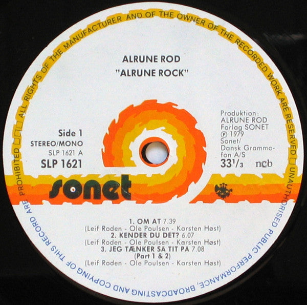 Alrune Rod ‎– Alrune Rock + Hej Du