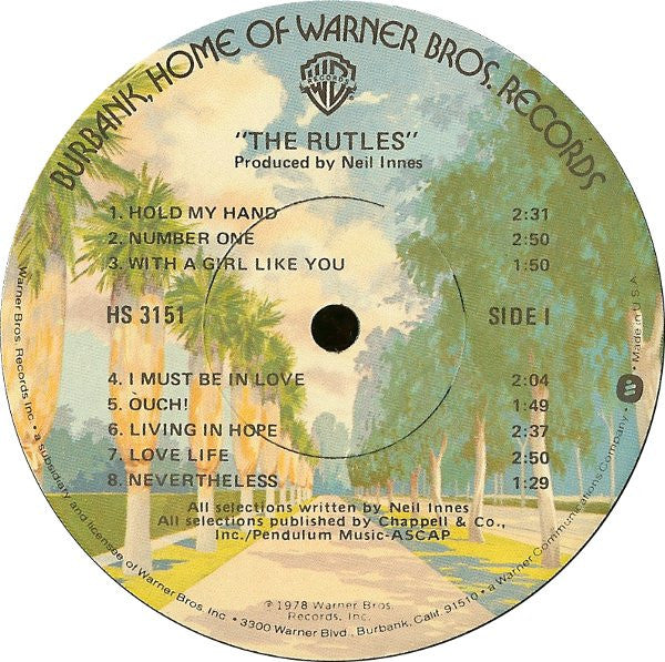 The Rutles Lp Rutles - The Rutles – RecordPusher - International Vinyl Record Store