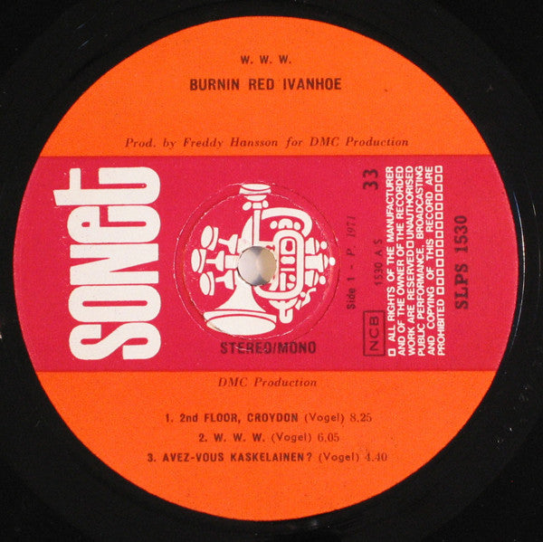 Burnin Red Ivanhoe - W.W.W.