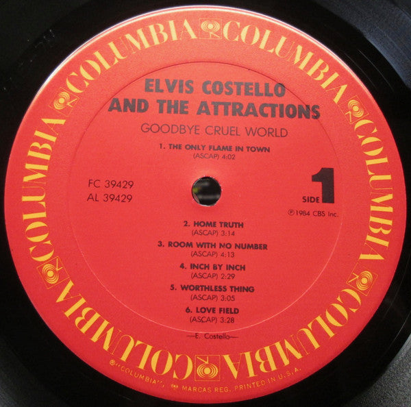 Costello, Elvis And The Attractions - Goodbye Cruel World