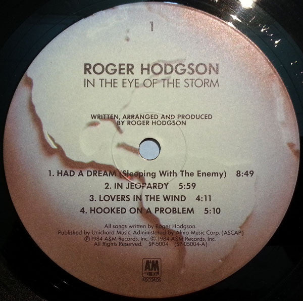 Hodgson, Roger - In The Eye Of The Storm
