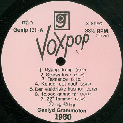 Voxpop ‎– Voxpop