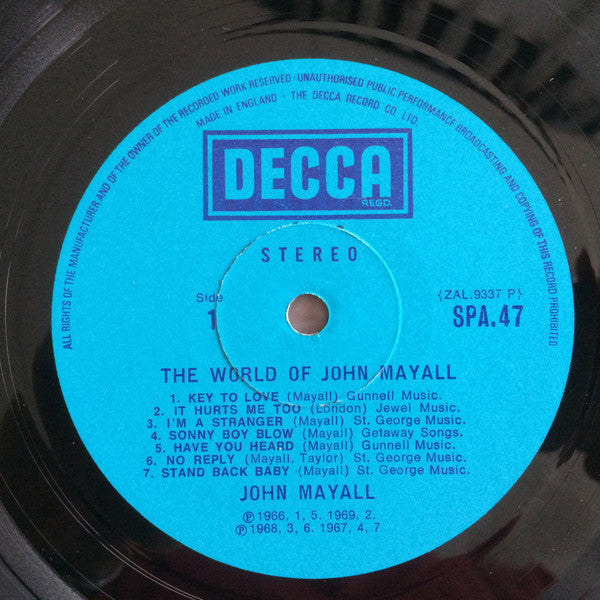 Mayall, John - The World Of John Mayall