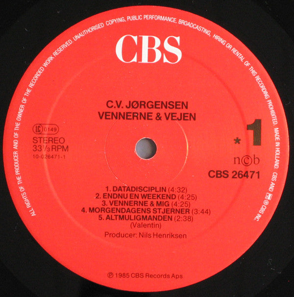 Jørgensen, C.V. - Vennerne & Vejen