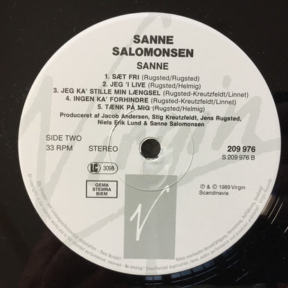 Salomonsen, Sanne  - Sanne