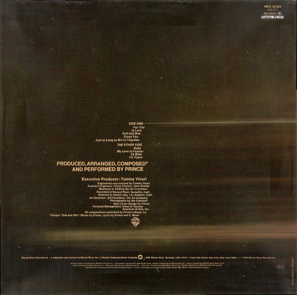 Prince ‎– For You