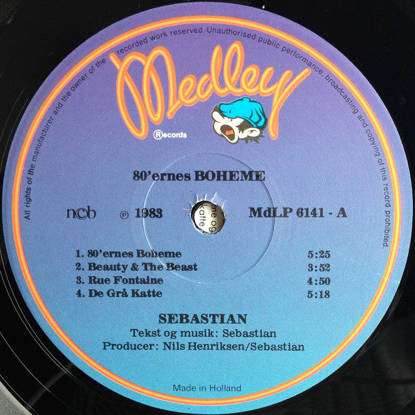 Sebastian – 80'ernes Boheme