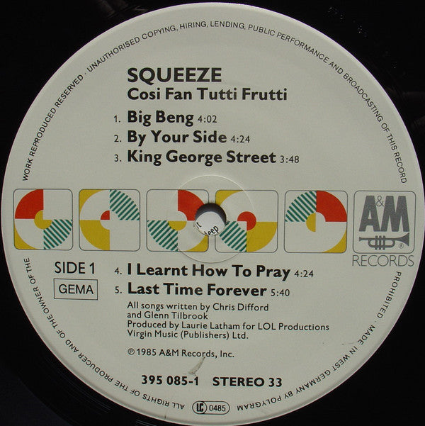 Squeeze - Cosi Fan Tutti Frutti