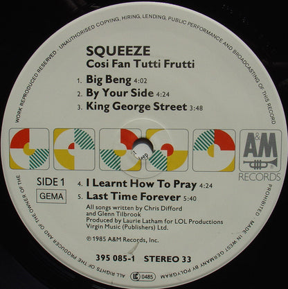 Squeeze - Cosi Fan Tutti Frutti