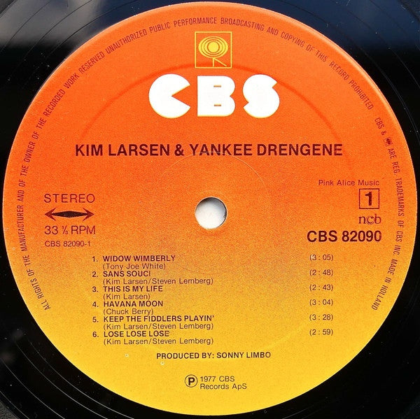 Larsen, Kim - Kim Larsen & Yankee Drengene
