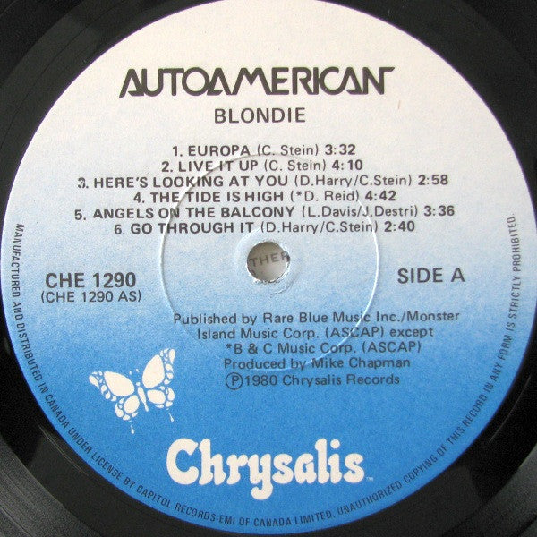 Blondie - Autoamerican - RecordPusher  