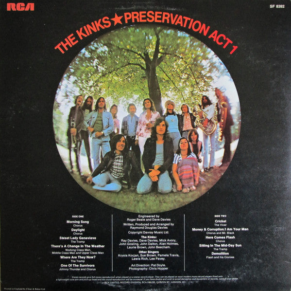 Kinks ‎– Preservation Act 1