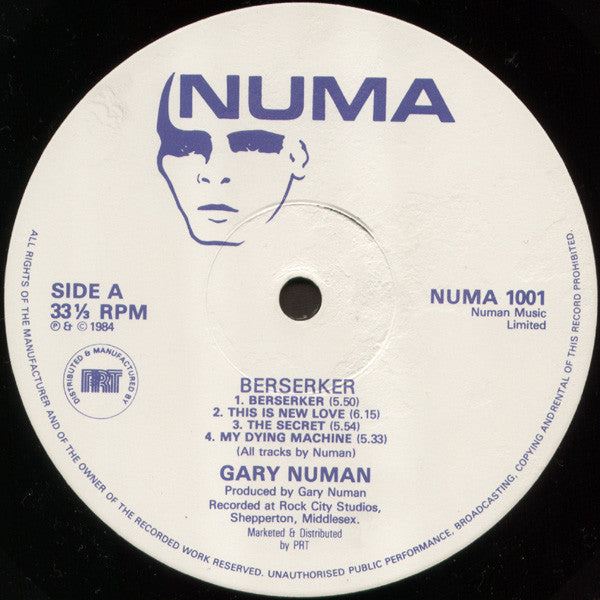 Numan, Gary ‎– Berserker