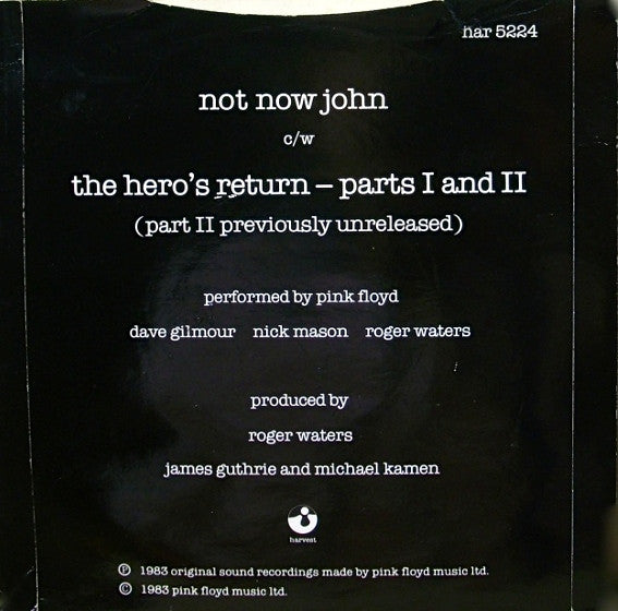 Pink Floyd - Not Now John
